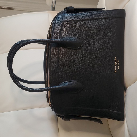 kate spade Handbags - Kate Spade Medium Black Leather Handbag